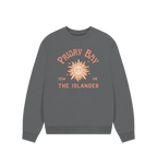 Slate Grey Printed Sweater