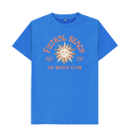 Bright Blue Printed T-shirt