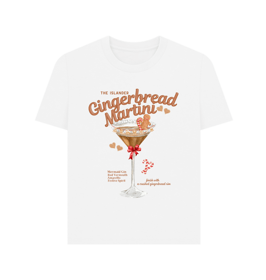 White Gingerbread Martini - Cocktail Tee - Women's T Shirt