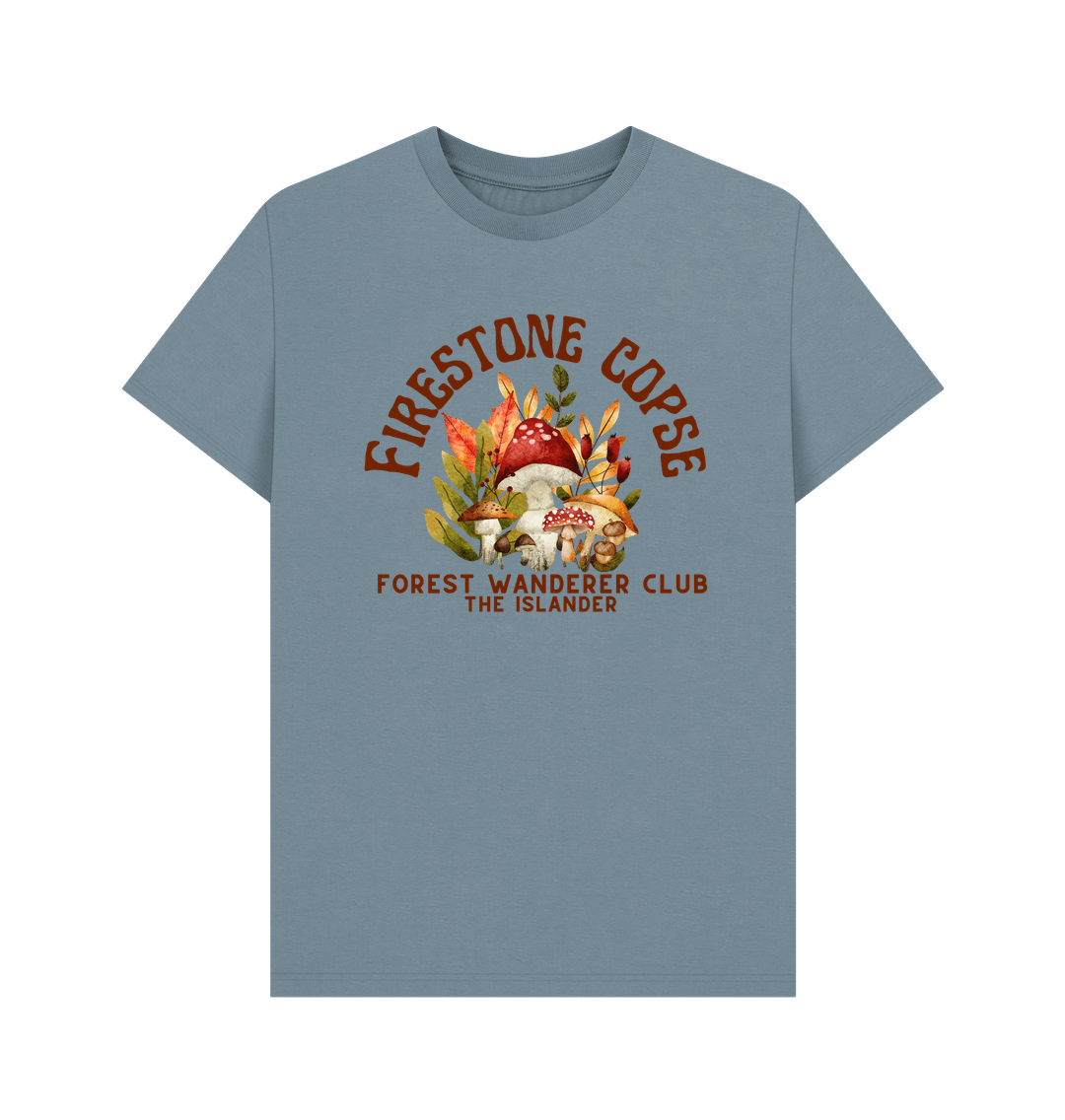 Stone Blue Forest Wanderer Club - Firestone Copse - Unisex T Shirt