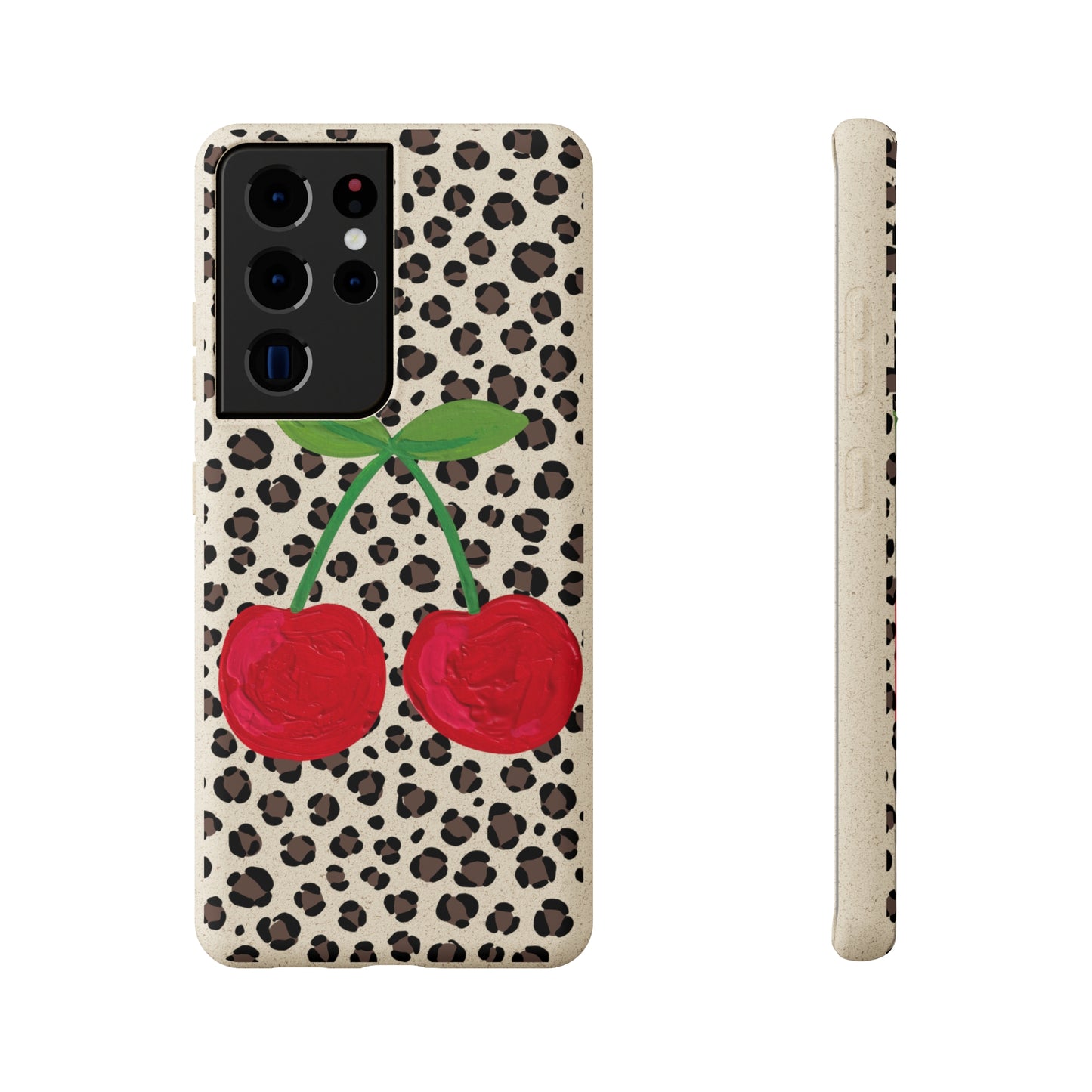 Fresh Cherries - Biodegradable Phone Case - Made from Natural Materials