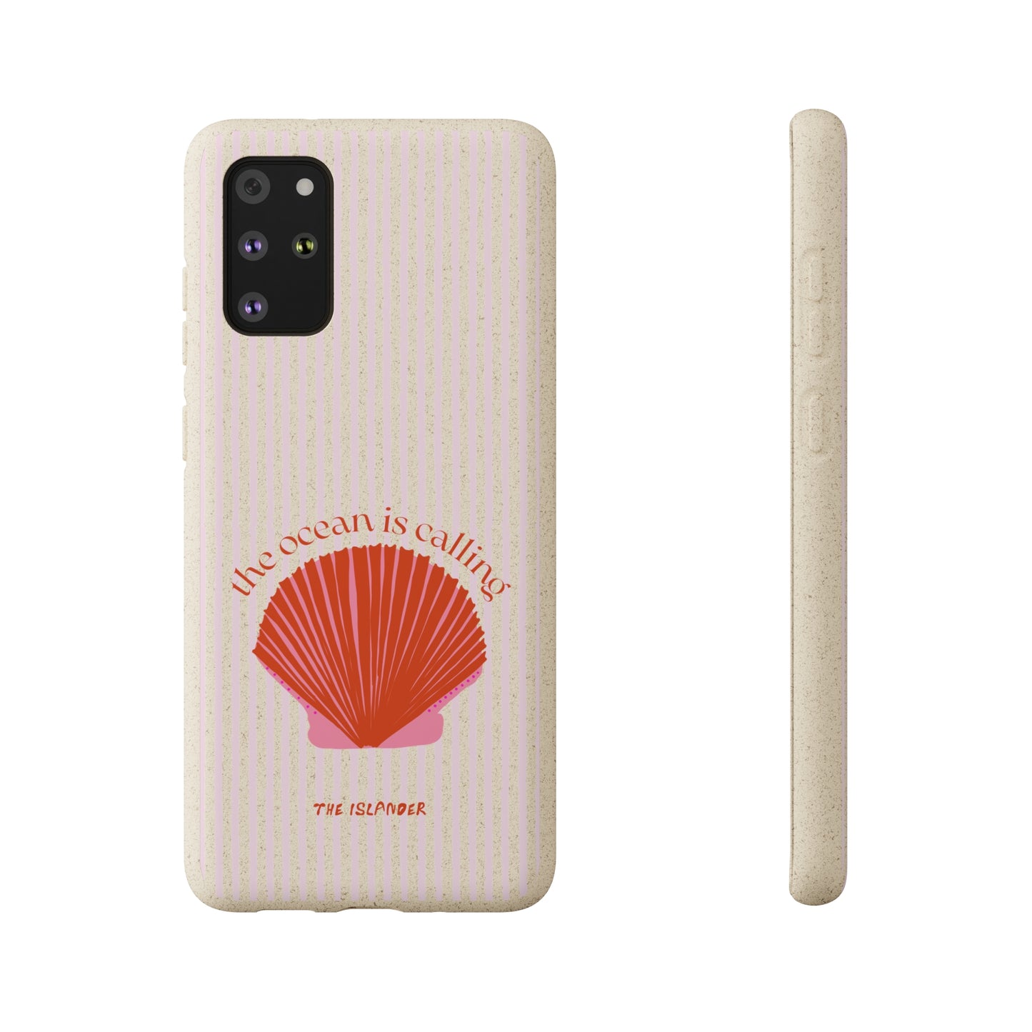 The Ocean Is Calling  - Biodegradable Phone Case - Made from Natural Materials