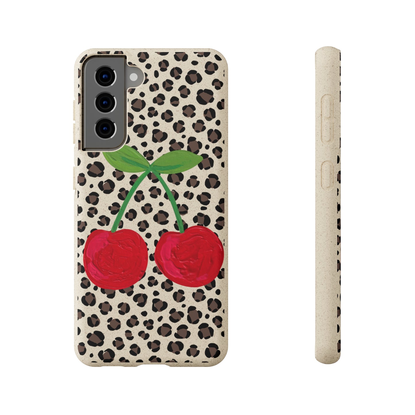 Fresh Cherries - Biodegradable Phone Case - Made from Natural Materials