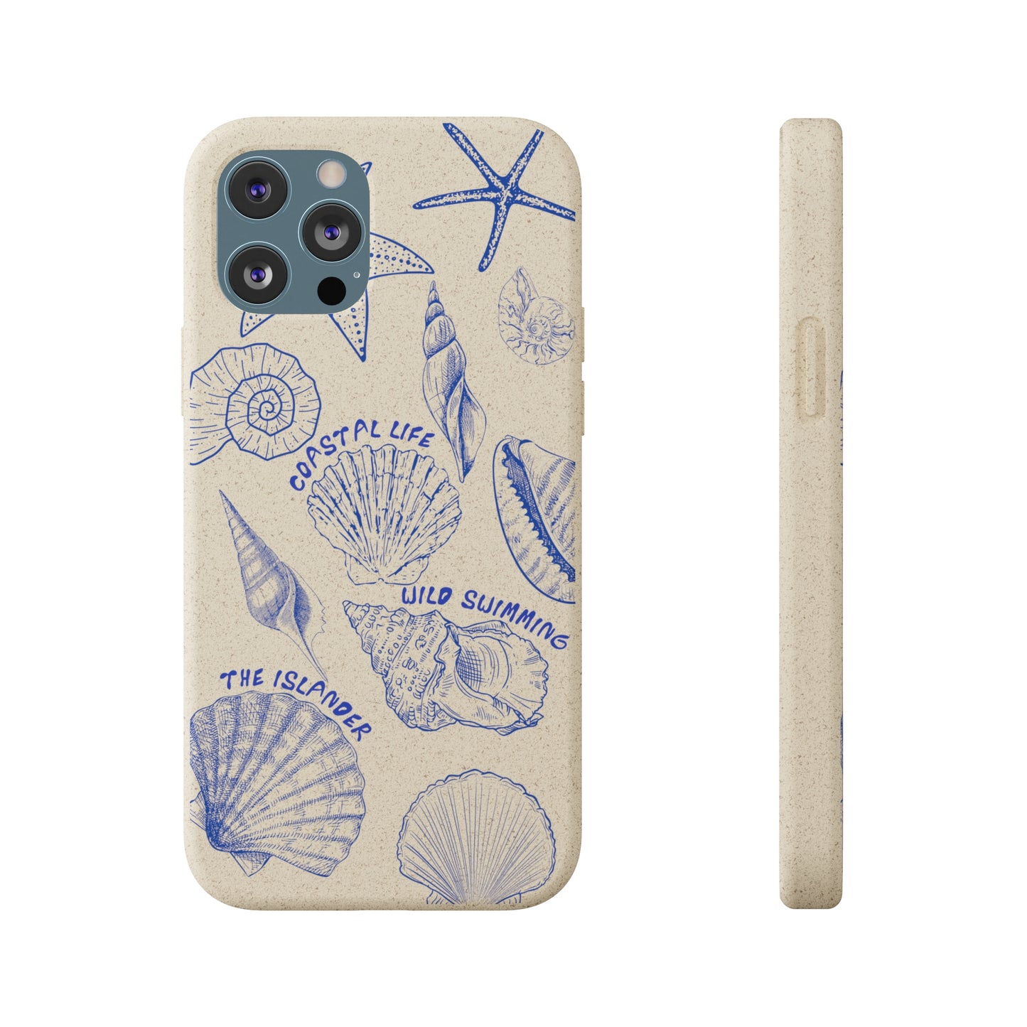 Wild Swimming Shells - Biodegradable Phone Case - Made from Natural Materials