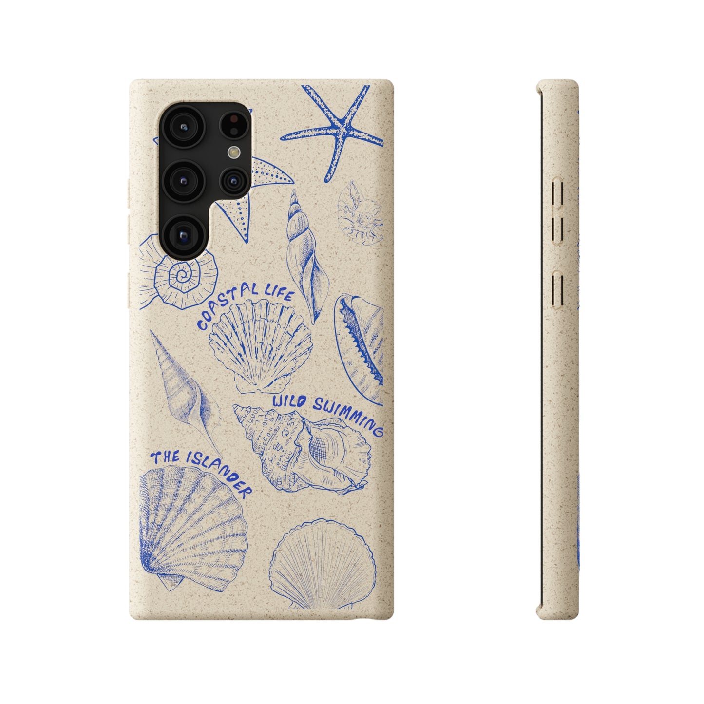 Wild Swimming Shells - Biodegradable Phone Case - Made from Natural Materials