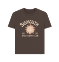 Chocolate Sidmouth - Wild Swim - Women's T Shirt - Wild Swimmer Gift
