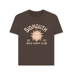 Chocolate Sidmouth - Wild Swim - Women's T Shirt - Wild Swimmer Gift