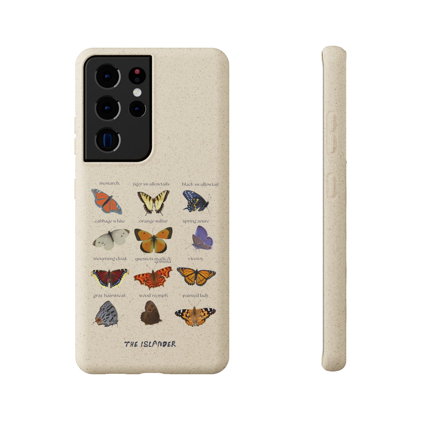 Butterflies  - Biodegradable Phone Case - Made from Natural Materials