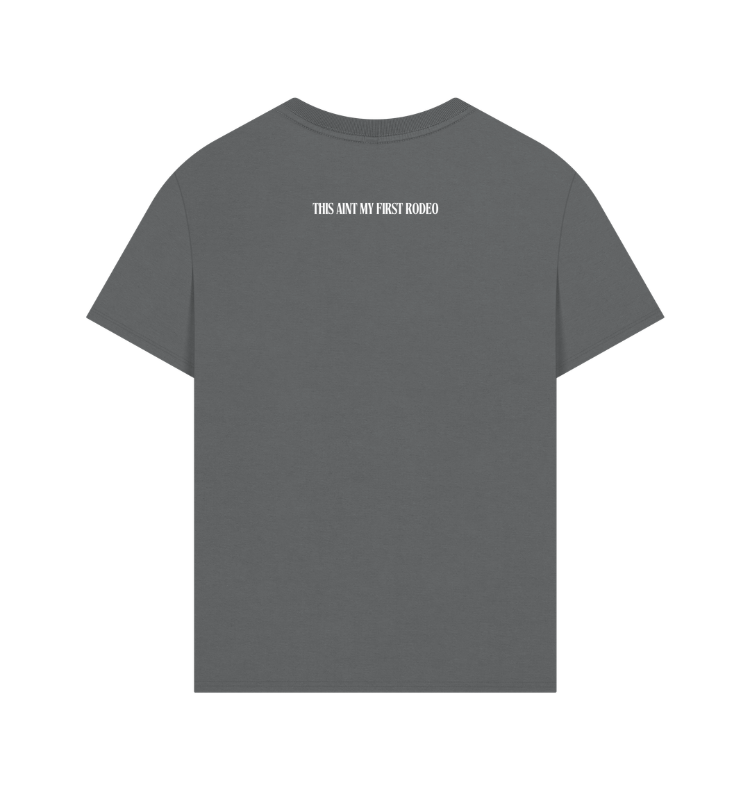 Slate Grey Printed T-shirt