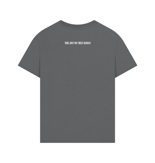 Slate Grey Printed T-shirt