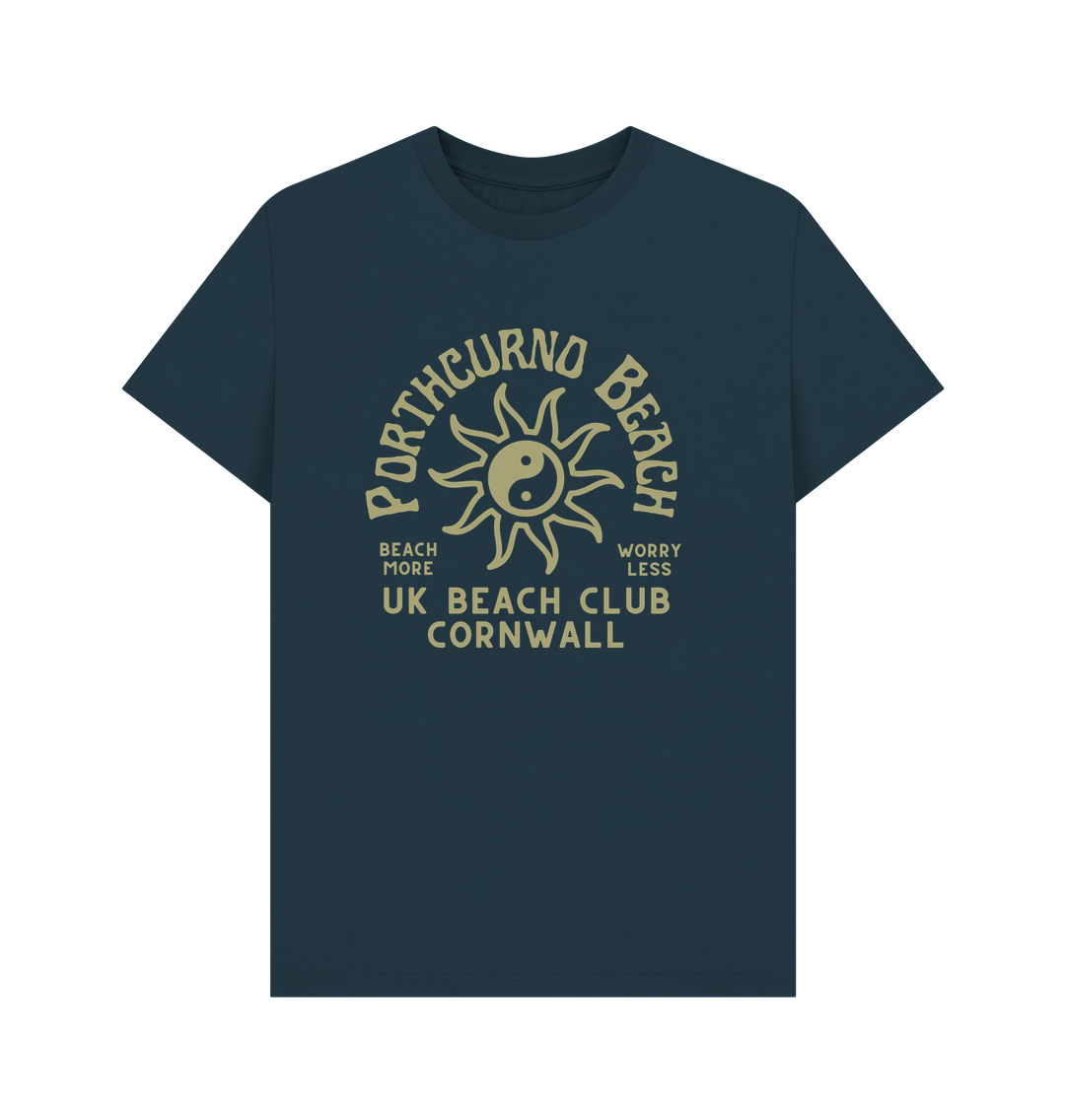 Denim Blue Printed T-shirt