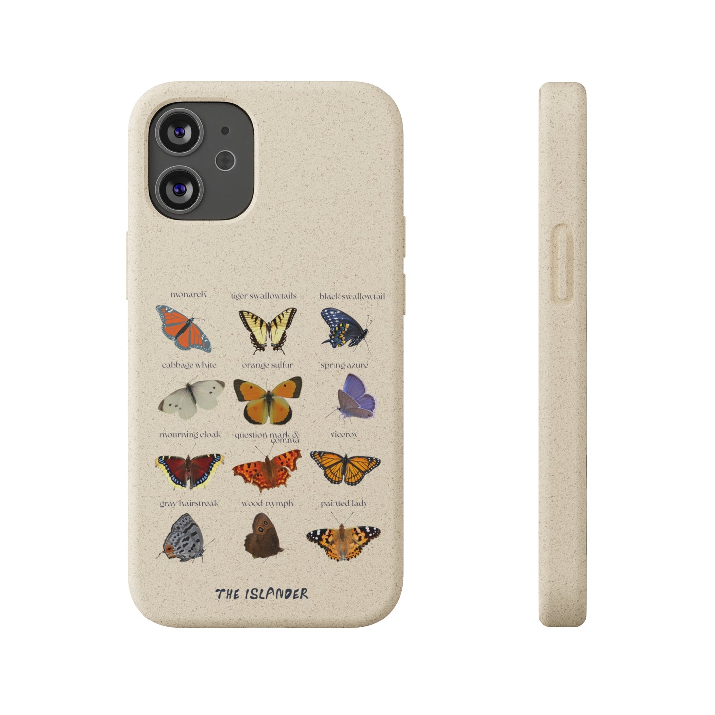 Butterflies  - Biodegradable Phone Case - Made from Natural Materials