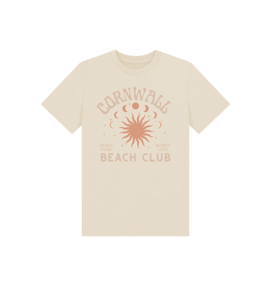 Oat Cornwall Beach Club - Kids T Shirt - Organic Cotton