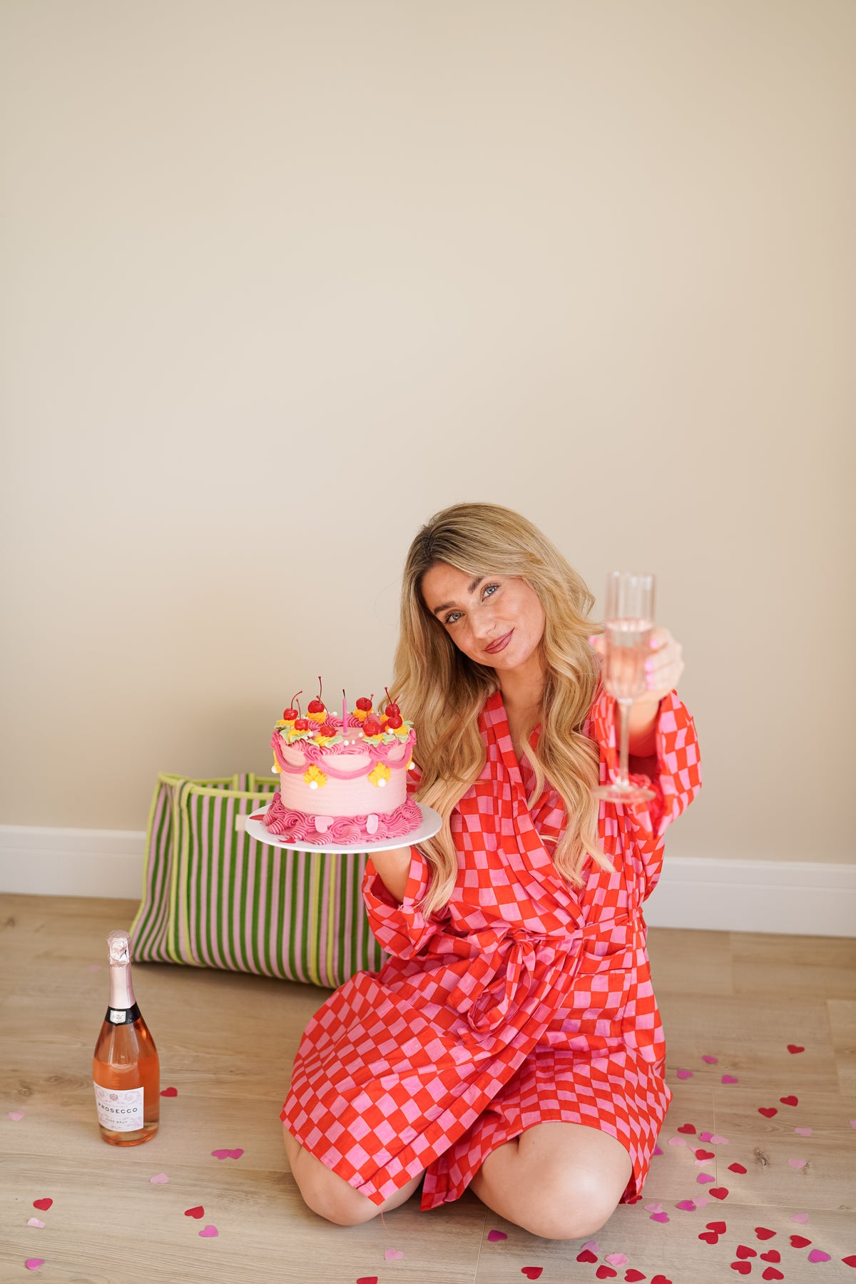 Block Printed Cotton Robe/Kimonos