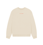 Oat Checkerboard The Islander  - Women's Oversized Style Sweatshirt - Print Back and Front