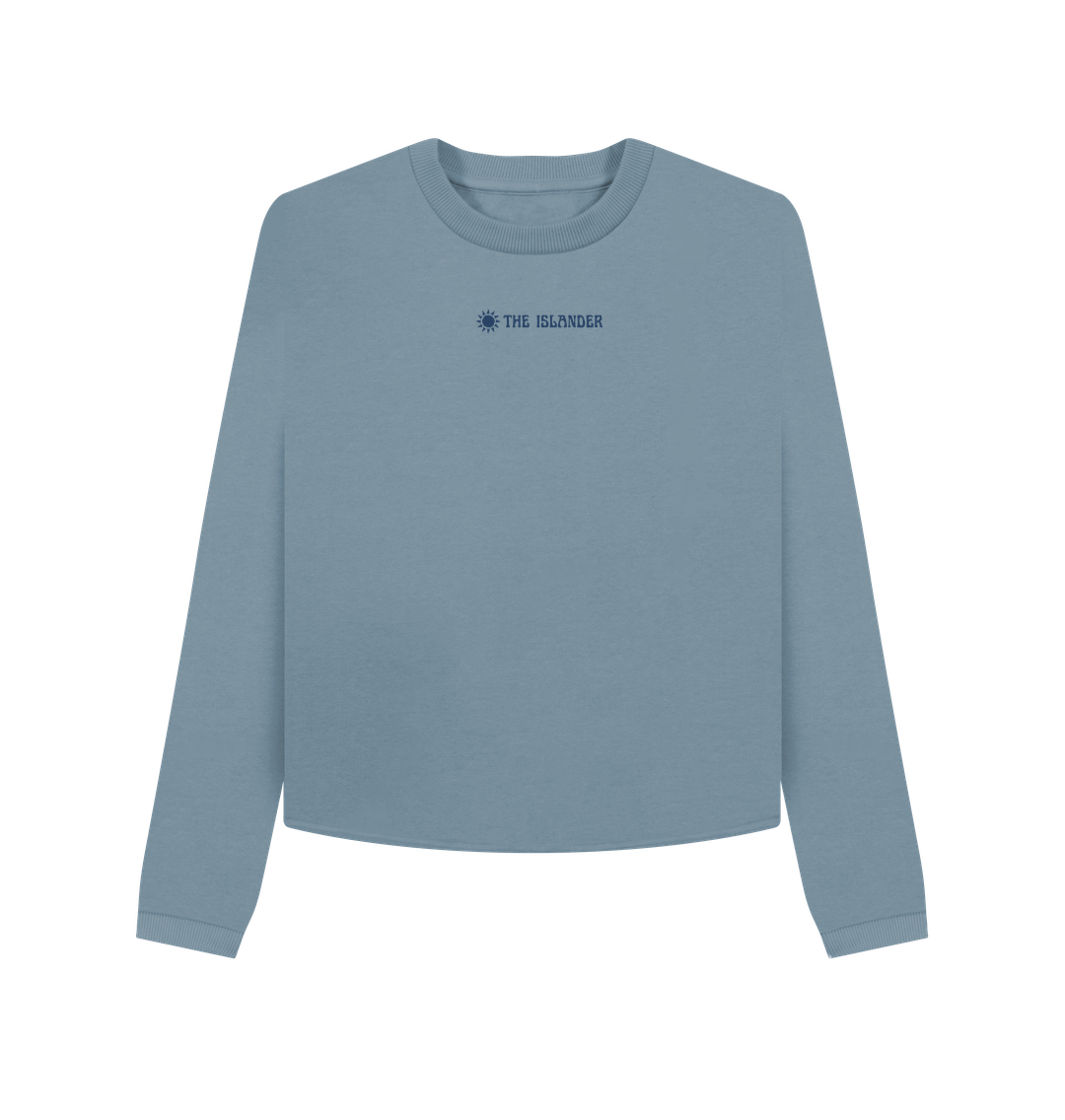 Stone Blue The Islander - Women's Boxy fit sweatshirt - Sunshine