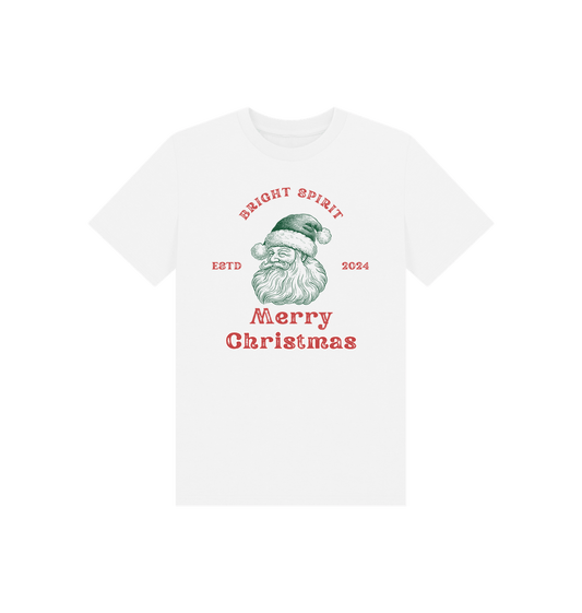 White Bright Spirit Christmas - Kids T Shirt