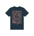 Denim Blue Printed Kids T-Shirt