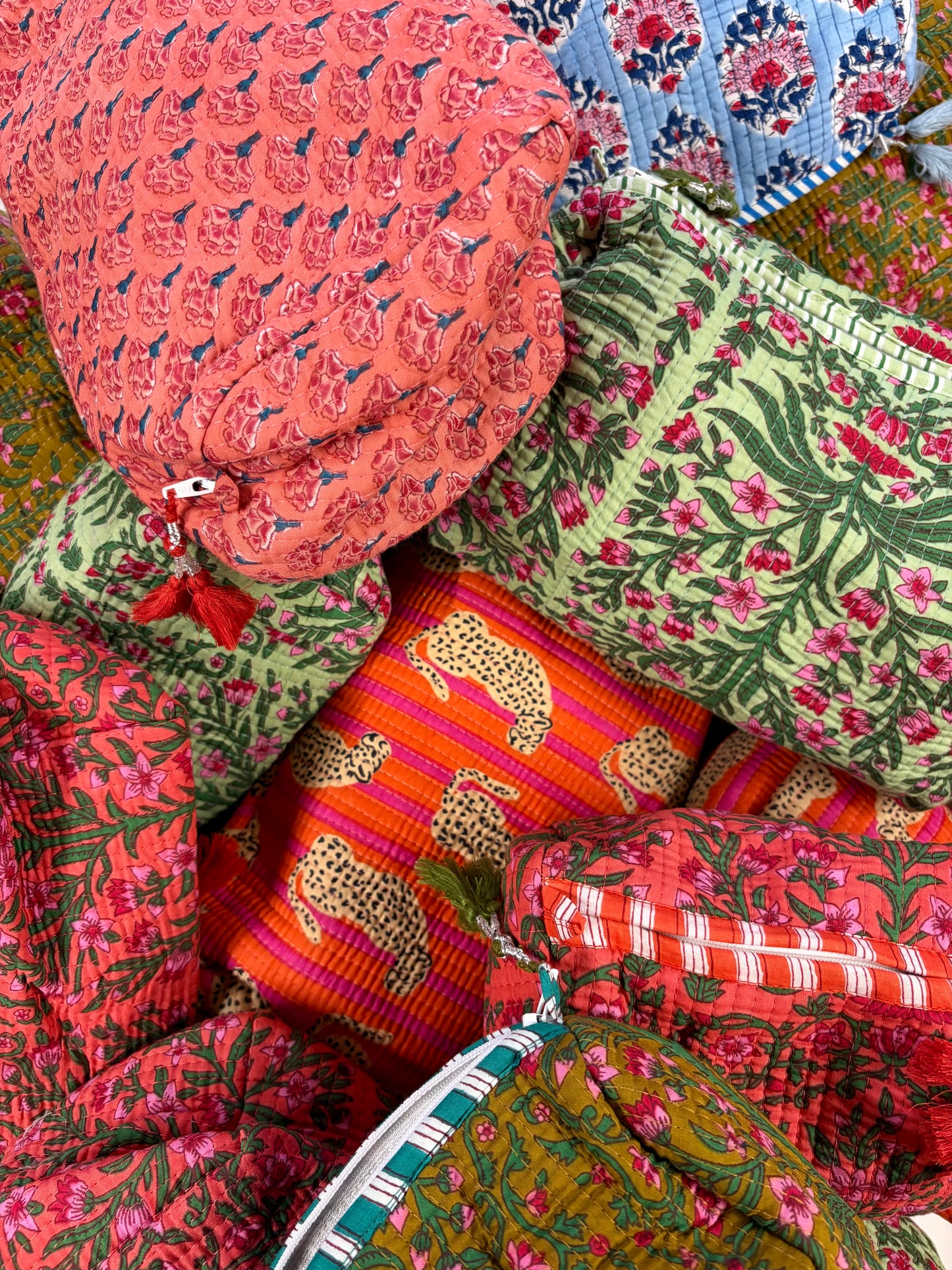 Mini Pouches/Makeup/Wash Bags - Sets of 3