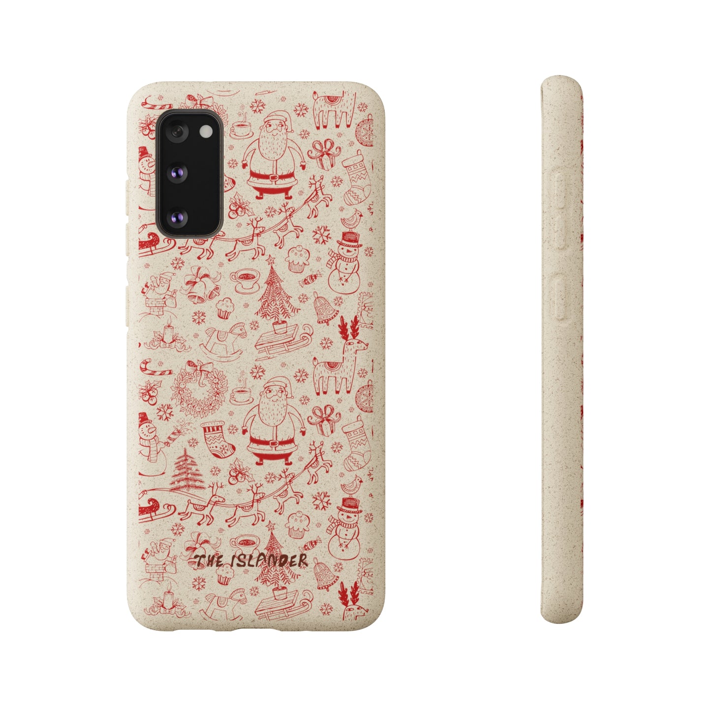 Christmas Wonderland  - Biodegradable Phone Case - Made from Natural Materials