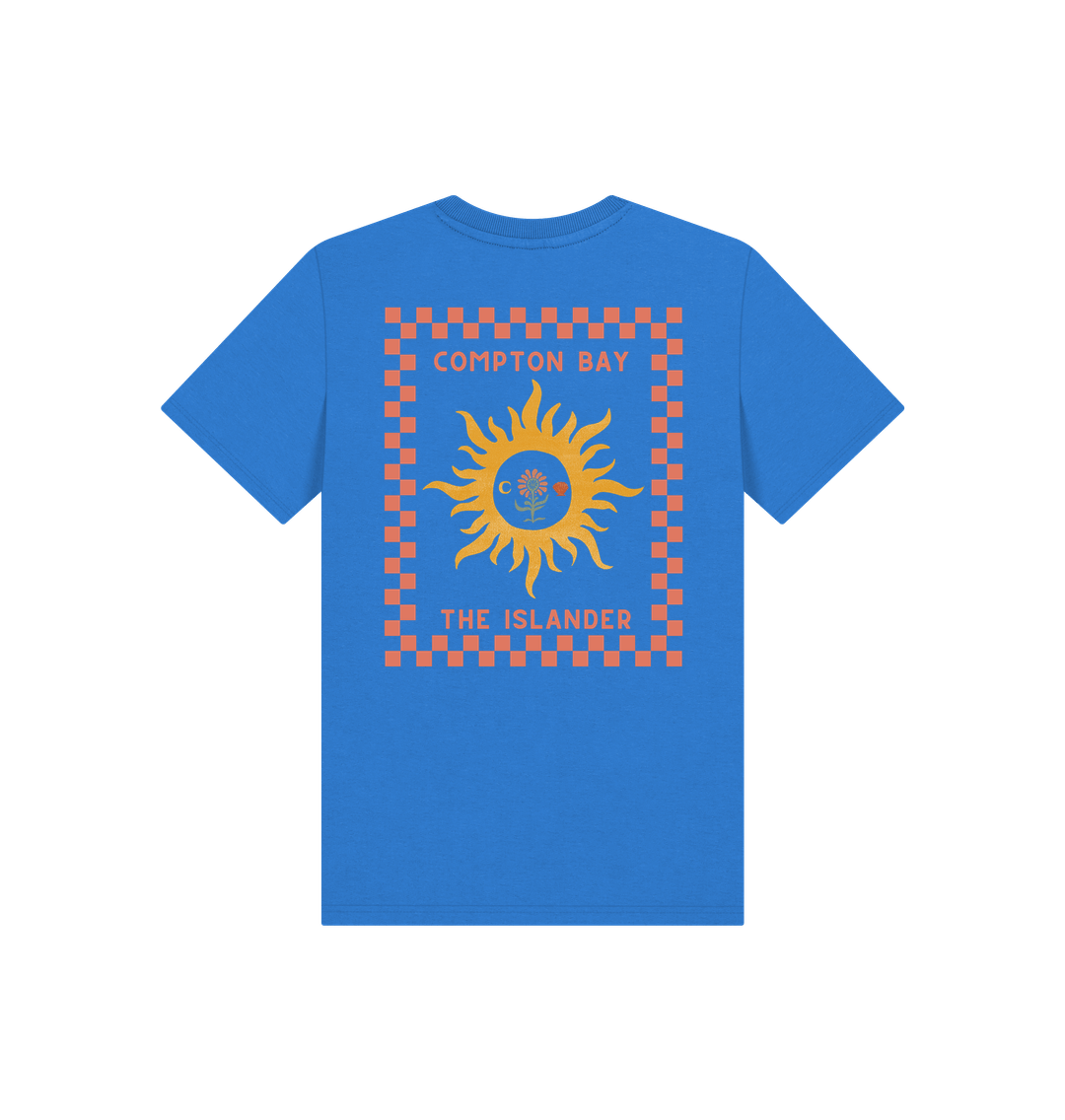 Compton Bay - Kids T Shirt -  Organic Cotton - Printed Back and Front