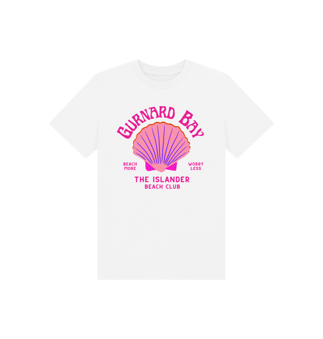 White Gurnard Bay - Pink Beach Club - Kids T Shirt