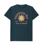 Denim Blue Printed T-shirt