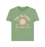 Sage The Islander - Wild Swimming Club - Women's T shirt - Isle of Wight