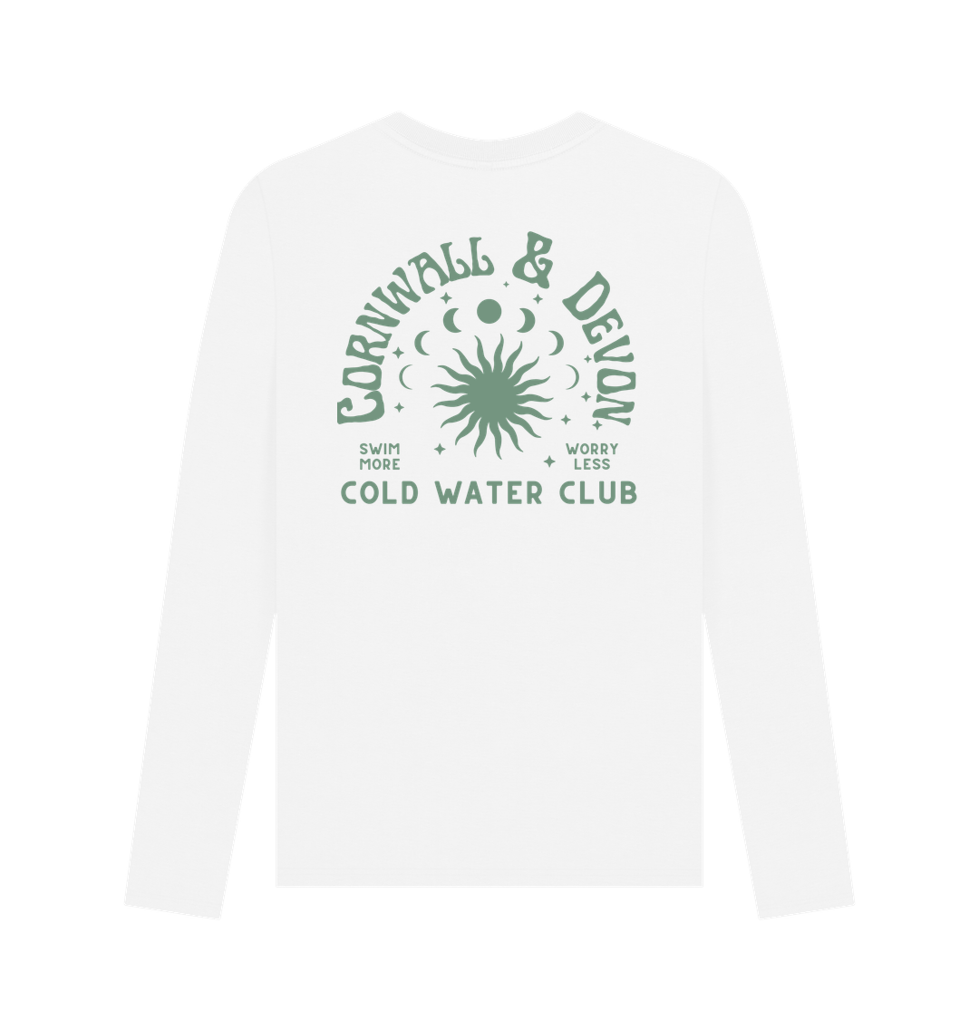 Cornwall & Devon - Cold Water Club - Unisex Long Sleeve Tshirt