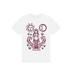 White Printed Kids T-Shirt