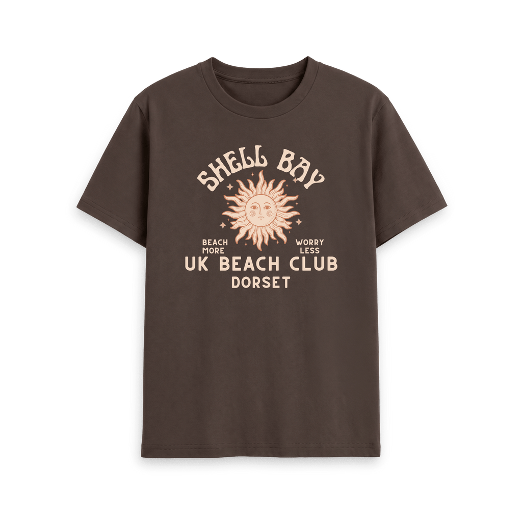 Chocolate Printed T-shirt Front