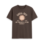 Chocolate Printed T-shirt Front