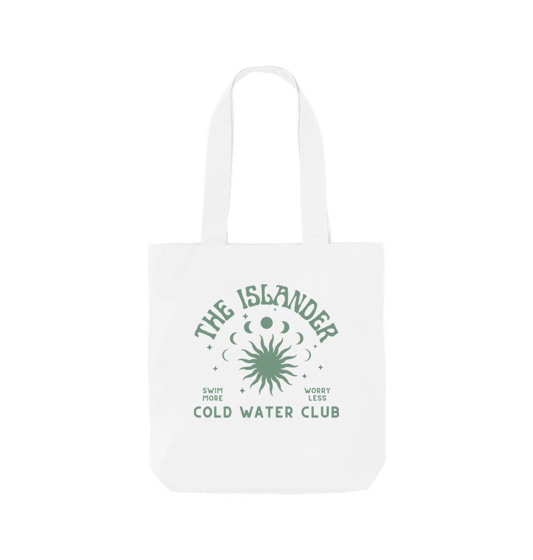 White The Islander - Cold Water Club Tote Bag -