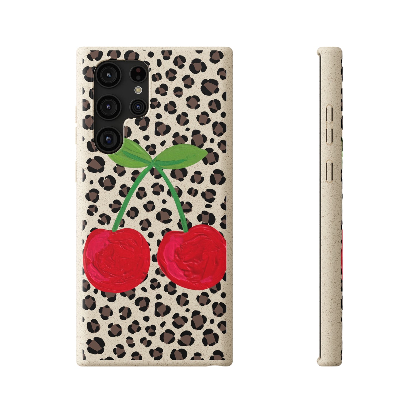 Fresh Cherries - Biodegradable Phone Case - Made from Natural Materials