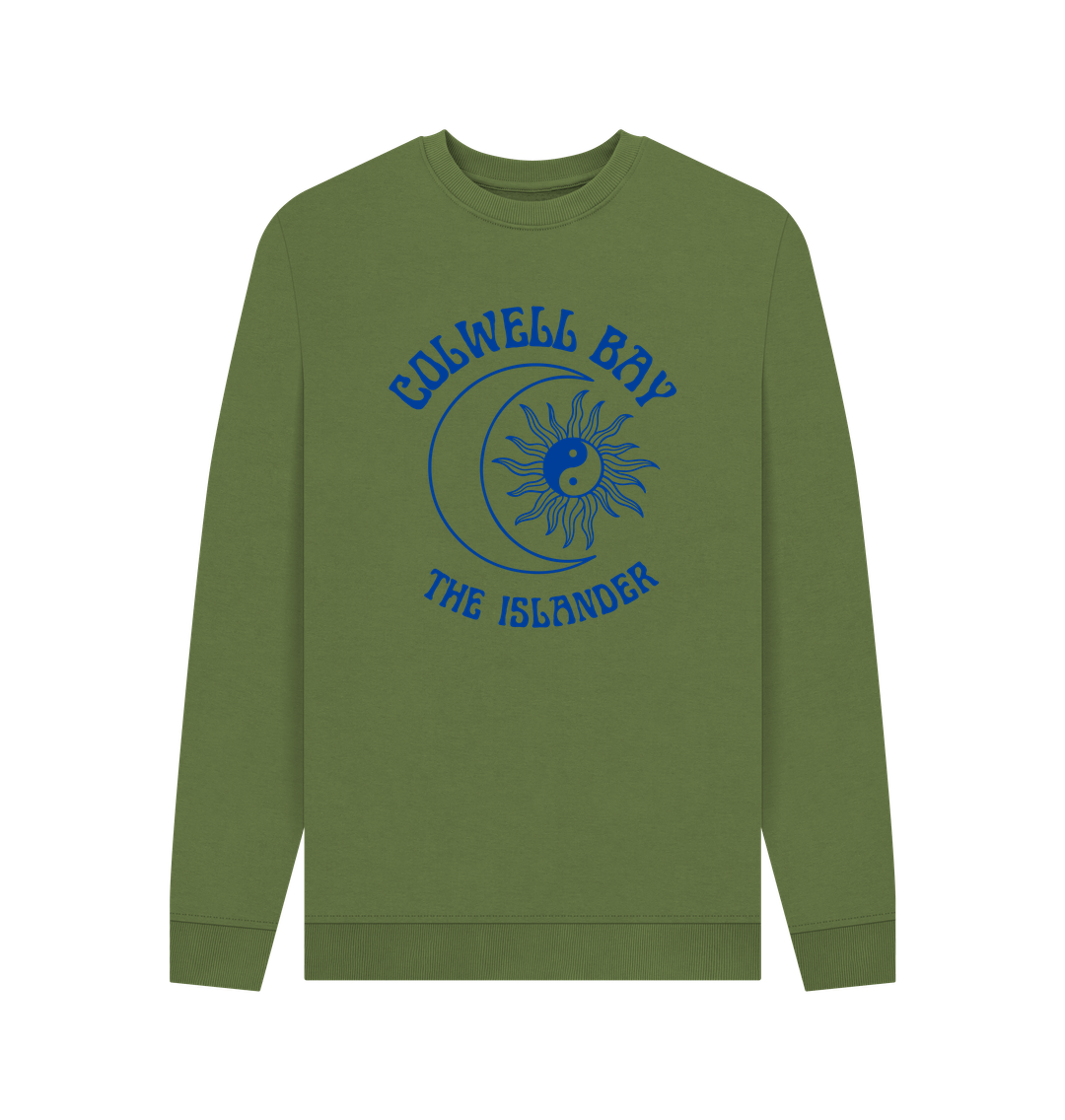 Khaki Colwell Bay - Sun and Moon - Unisex sweatshirt - The Islander