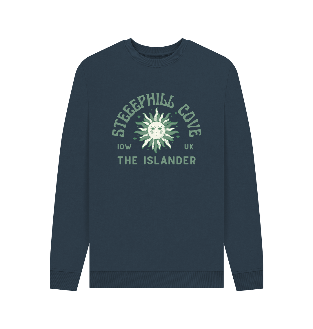 Navy Blue Steephill Cove - Unisex Sweatshirt - The Islander Ventnor