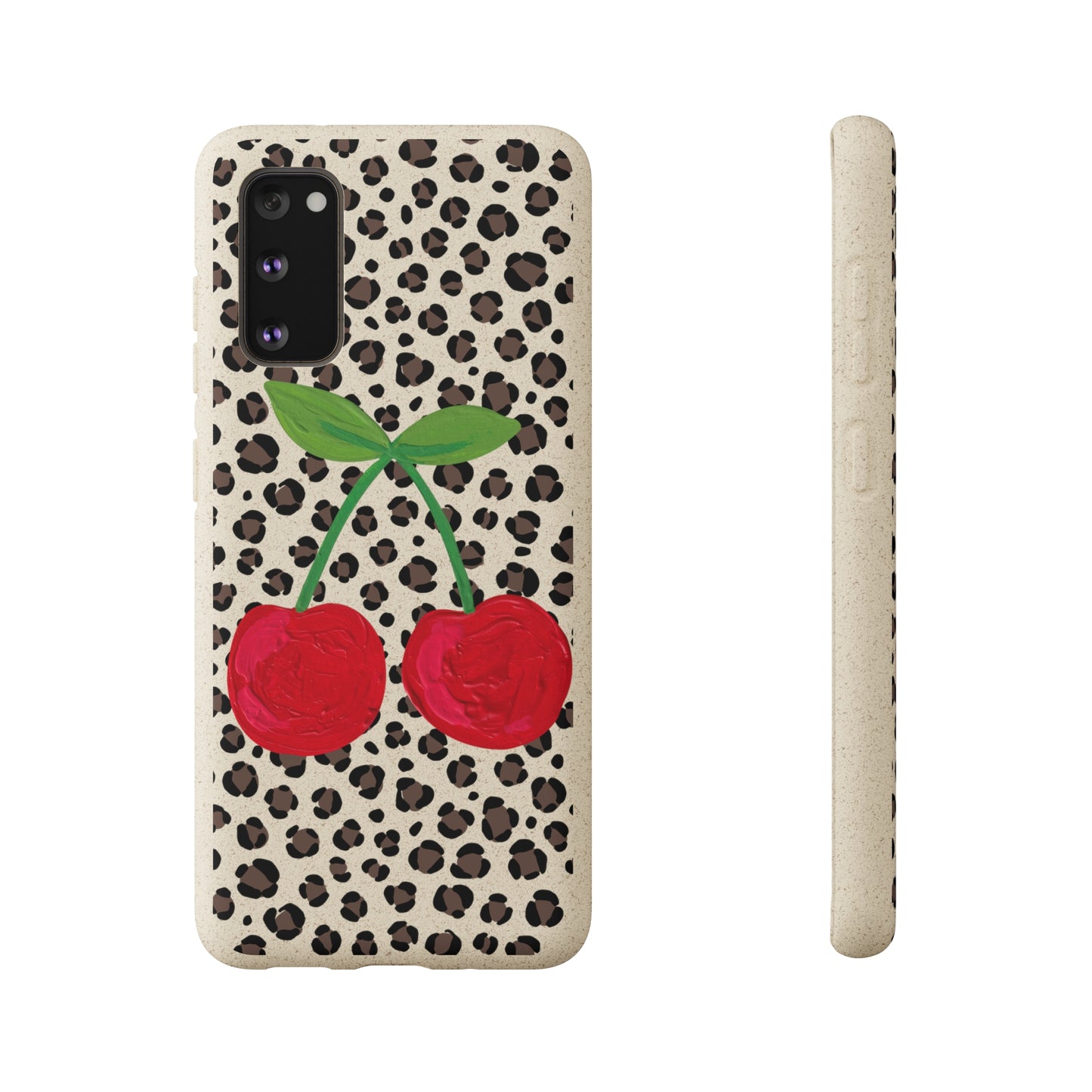 Fresh Cherries - Biodegradable Phone Case - Made from Natural Materials