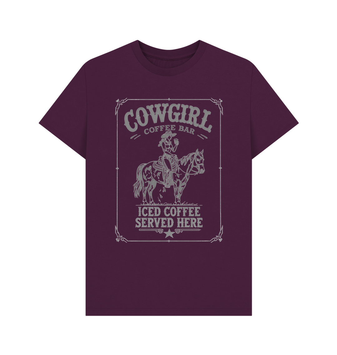 Purple Printed T-shirt