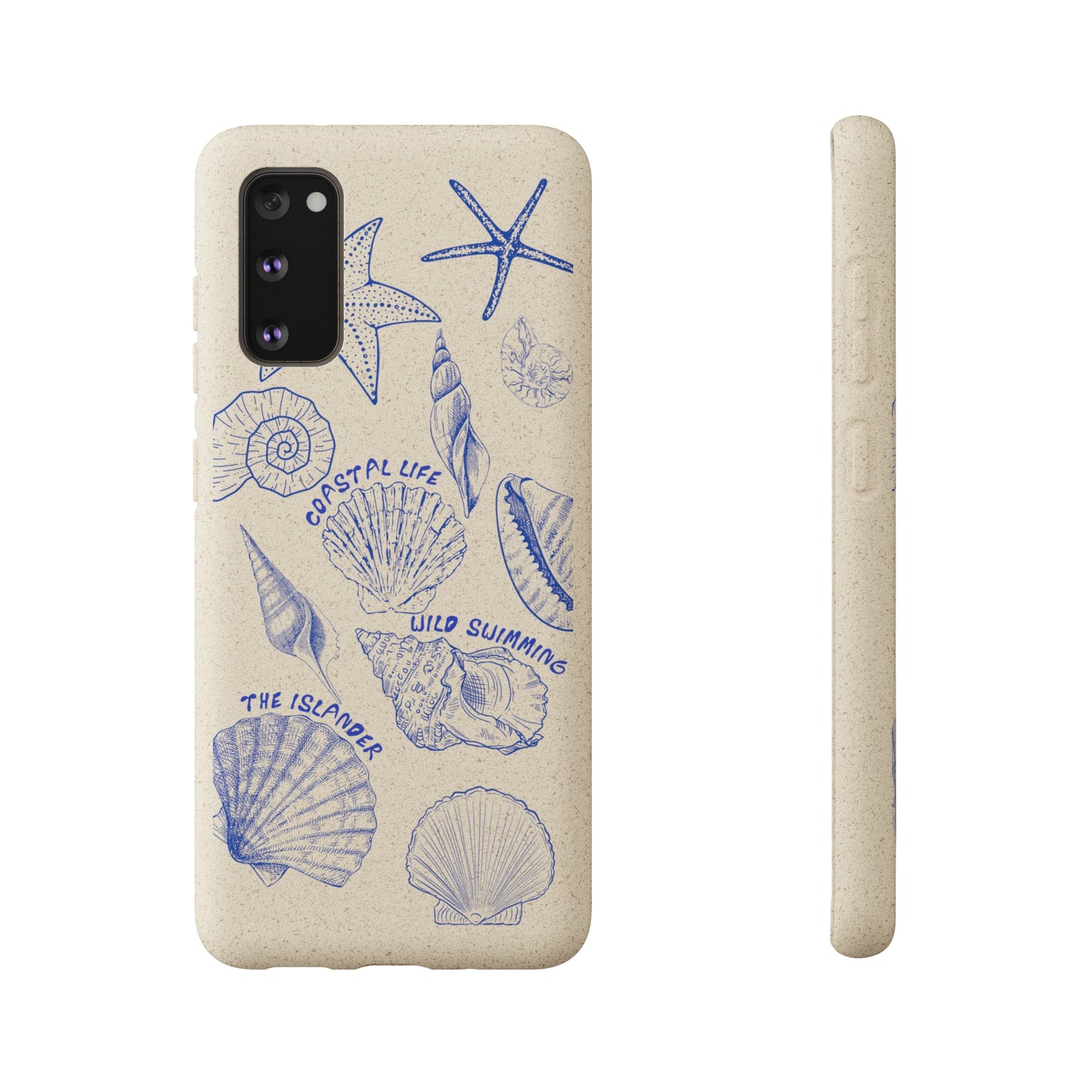 Wild Swimming Shells - Biodegradable Phone Case - Made from Natural Materials