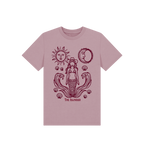 Mauve Printed Kids T-Shirt
