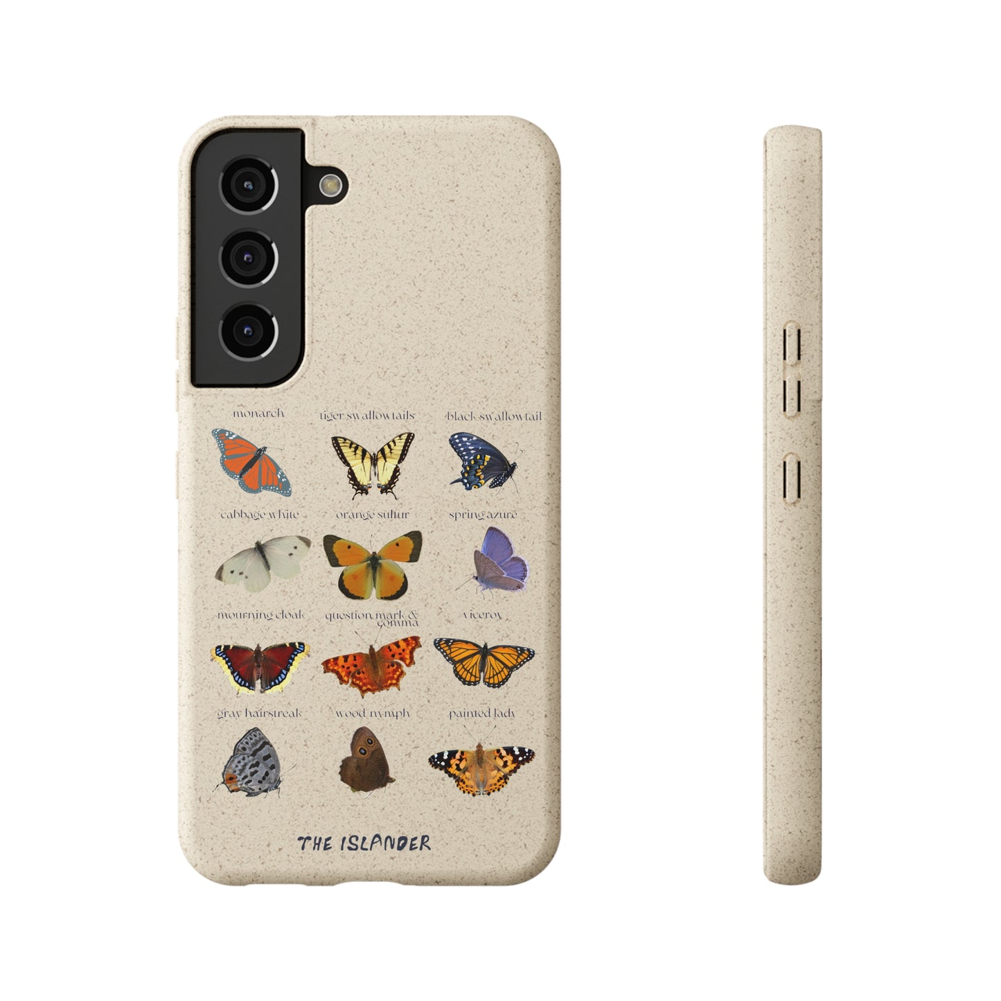 Butterflies  - Biodegradable Phone Case - Made from Natural Materials