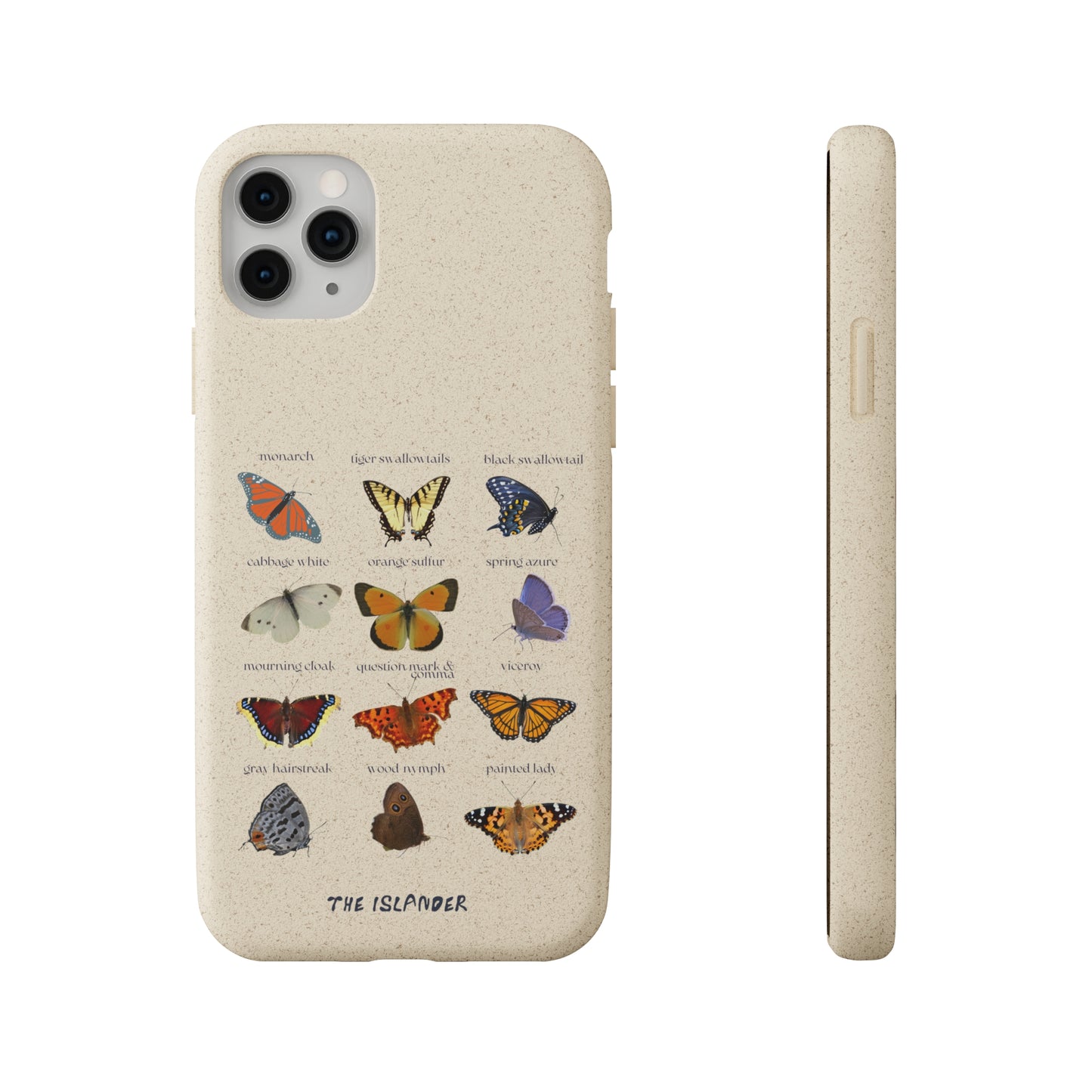 Butterflies  - Biodegradable Phone Case - Made from Natural Materials