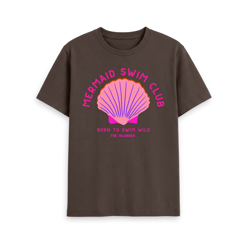 Chocolate Printed T-shirt Front