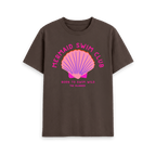 Chocolate Printed T-shirt Front