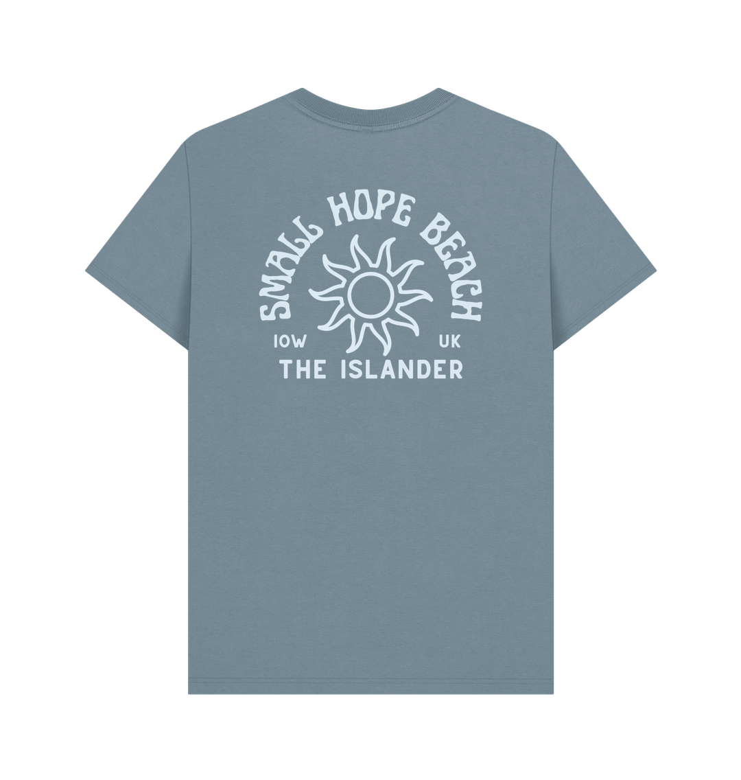 Small Hope Beach - Back Print - The Islander Unisex T Shirt