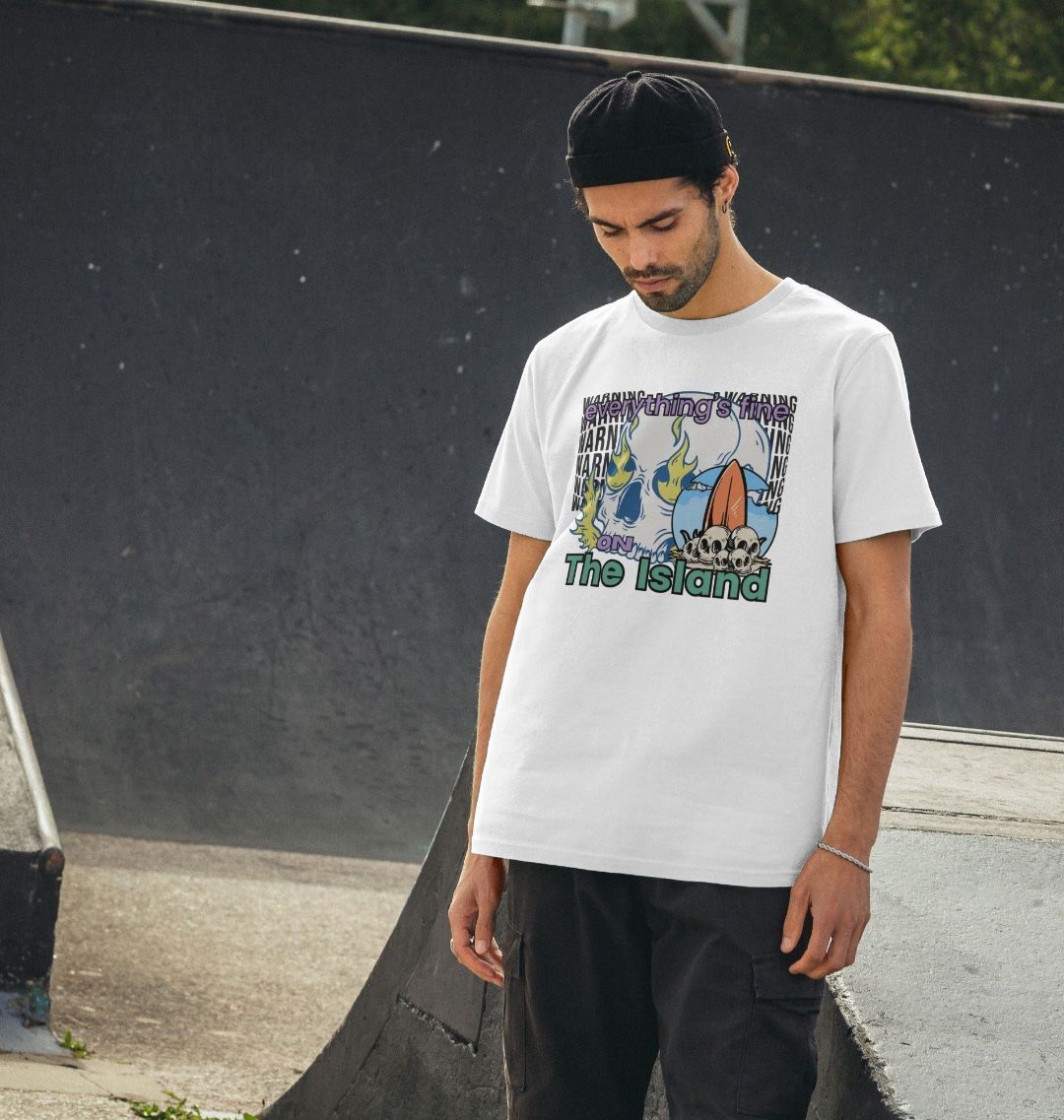 Everything's fine - Unisex Tshirt - 100% Organic Cotton