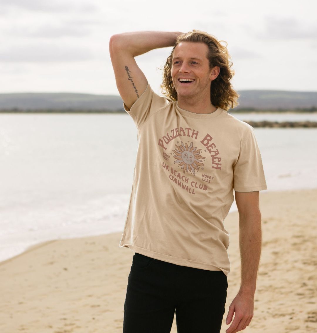 Polzeath Beach - UK Beach Club - Unisex Tshirt - Cornwall