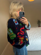 Cowgirl/Western Embroidered Velvet Jacket