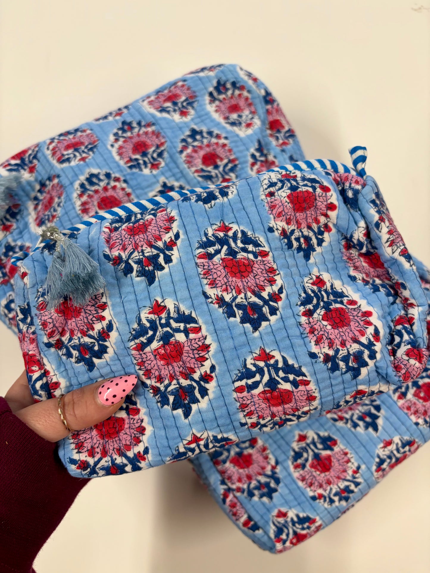 Mini Pouches/Makeup/Wash Bags - Sets of 3