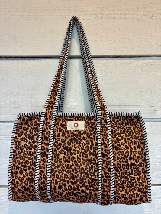 Leopard Print Midi (Everyday Tote)
